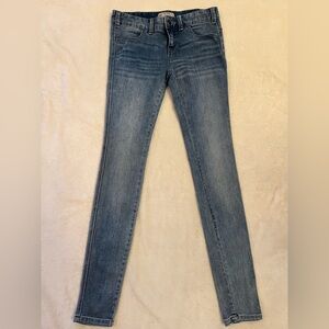 Free People Skinny Jeans Size 25 Blue Denim - 32” Inseam